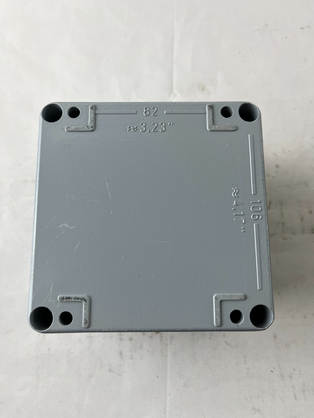 Industrial ABS Junction Box 82x106mm Grey Enclosure IP Rated New Spare Unit