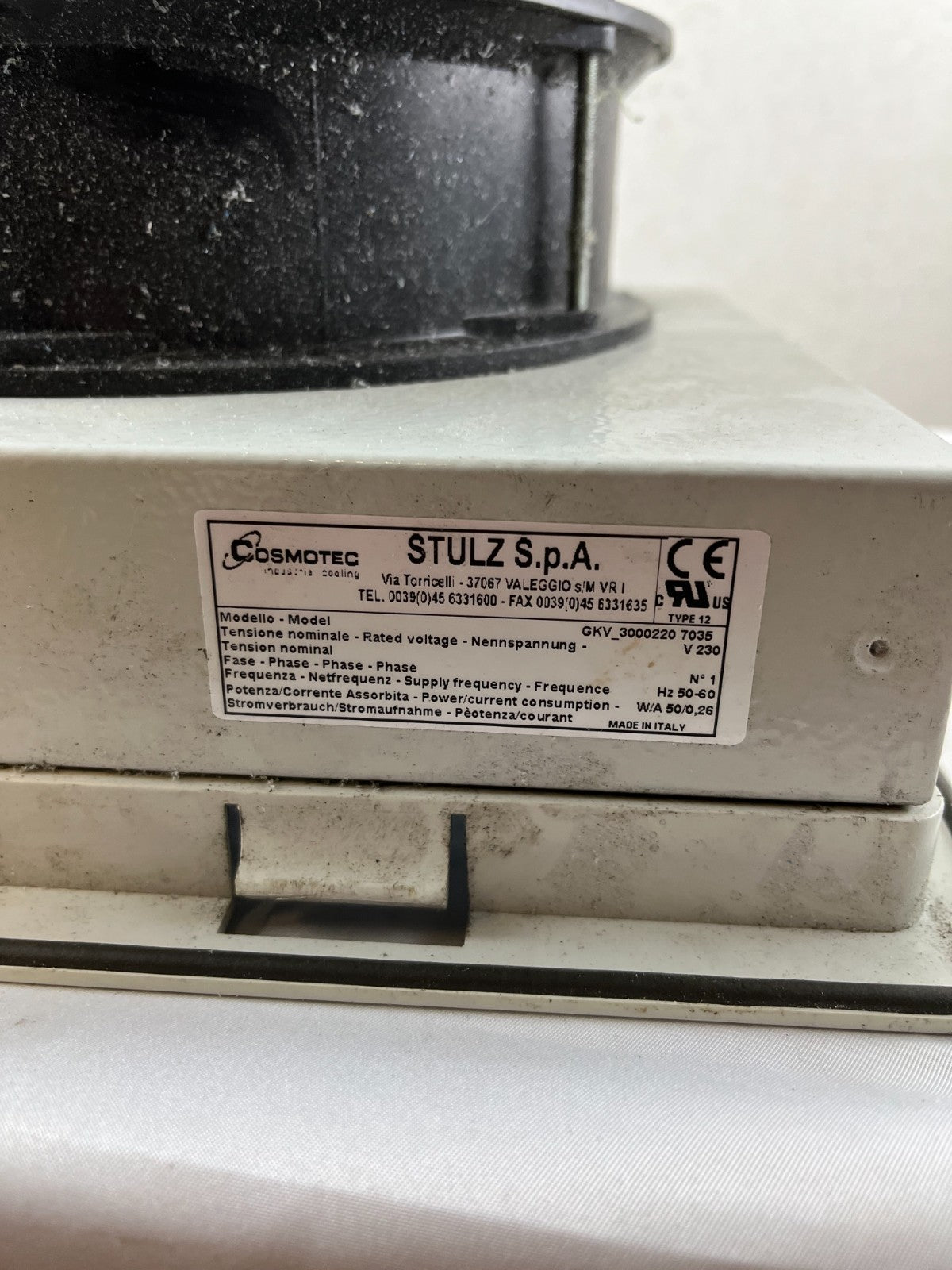 STULZ Cosmotec GKV_3000220 230V Cabinet Cooling Fan Unit Used Spare Part