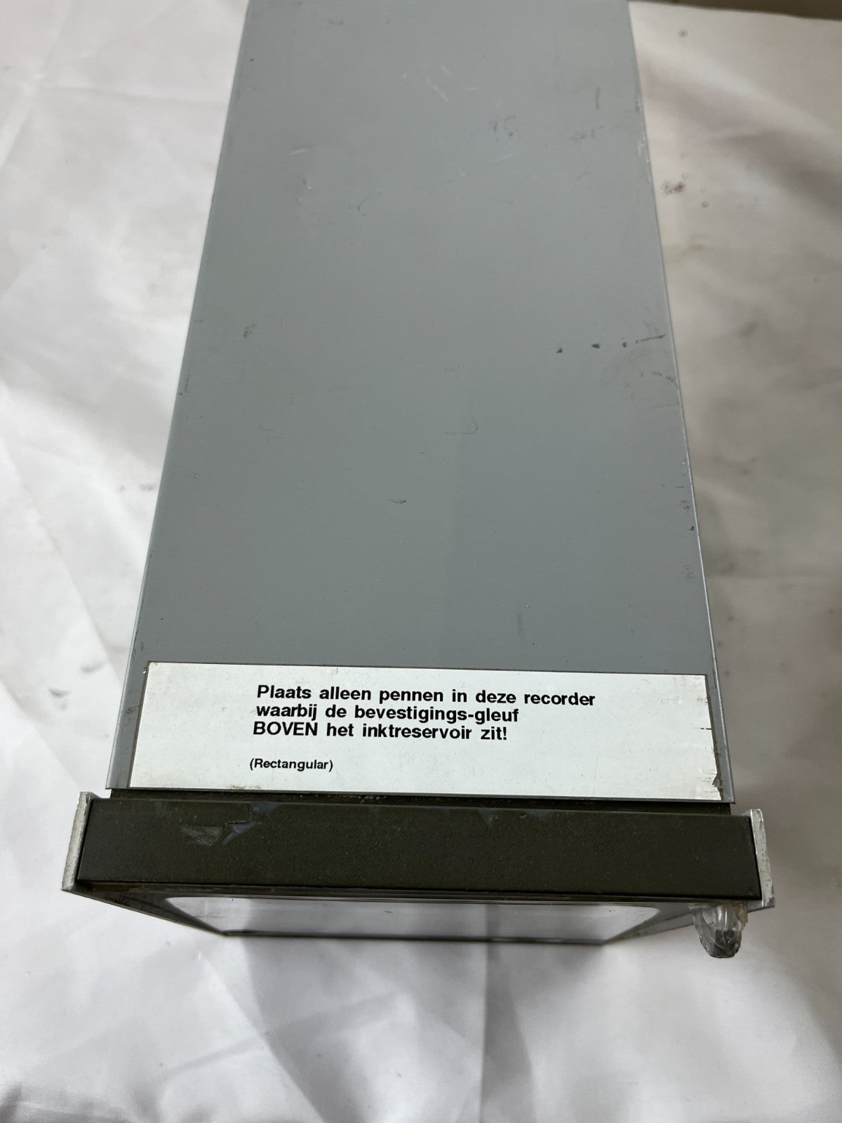 Foxboro SPEC 200 Recorder 220S-3F5 Industrial Chart Recorder Flow Recorder Used