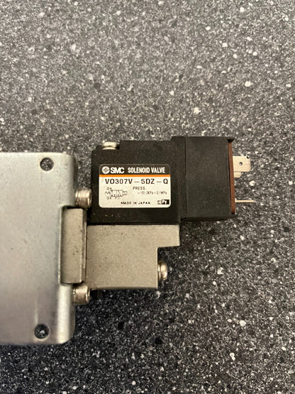 SMC VNB211AV-F15A-5DZ-B-Q-X20 Process Valve with V0307V-5DZ-Q Solenoid Valve 24V