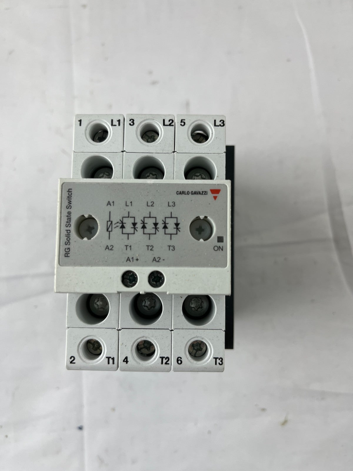Carlo Gavazzi RGC3A60A25KKE 3-Phase Solid State Contactor 25A 42–660Vac Used