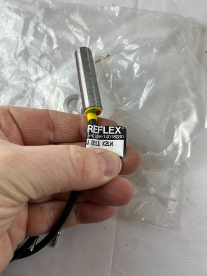 Reflex W0511 K2LN Inductive Proximity Sensor 10-30VDC M12 New Spare Unit