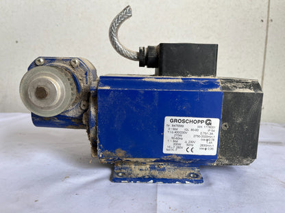 Groschopp Igl 80‑60 Ac Gear Motor 270W 400/230V Ip54 Used Working Spare Unit