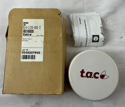 T.A.C 514-1100-000 Sensor Wall Housing New In Box Spare Unit