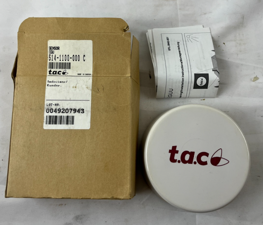 T.A.C 514-1100-000 Sensor Wall Housing New In Box Spare Unit