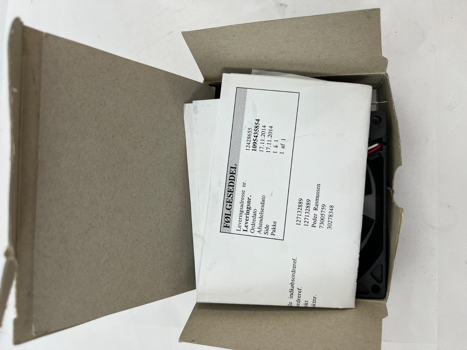 ARX CeraDyna Fan FD2490-A41SE 24V DC 0.21A Axial Cooling Industrial 492-4477 New