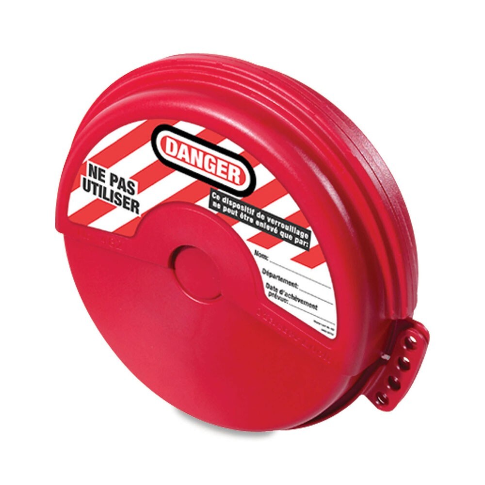 Master Lock Rotating Gate Valve Lockout 5in-6-1/2in (12.7cm-16.5cm) Model 482