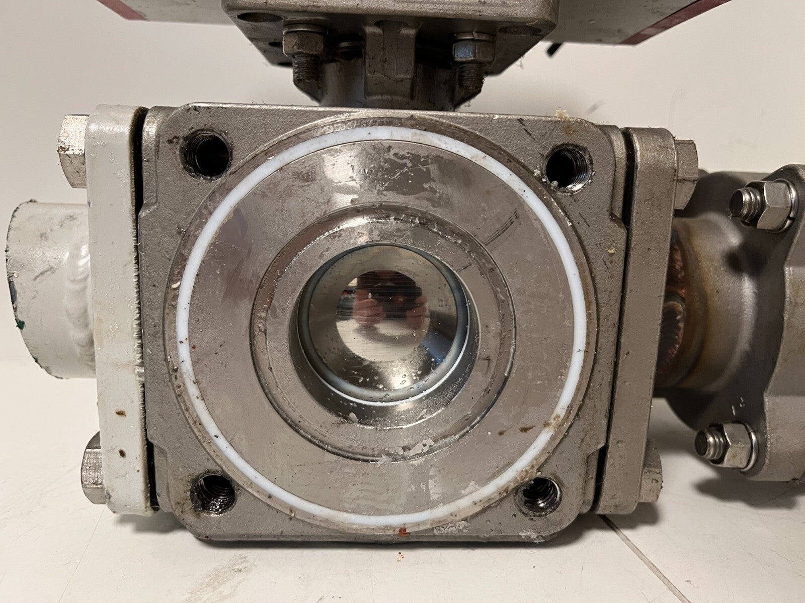 END-Armaturen ZD311567 DN50 Ball Valve Pneumatic Actuator Airtec Solenoid Used