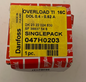 Danfoss Overload Relay TI16C 047H0203 DOL 0.4-0.62A New in Box Genuine 1 pcs