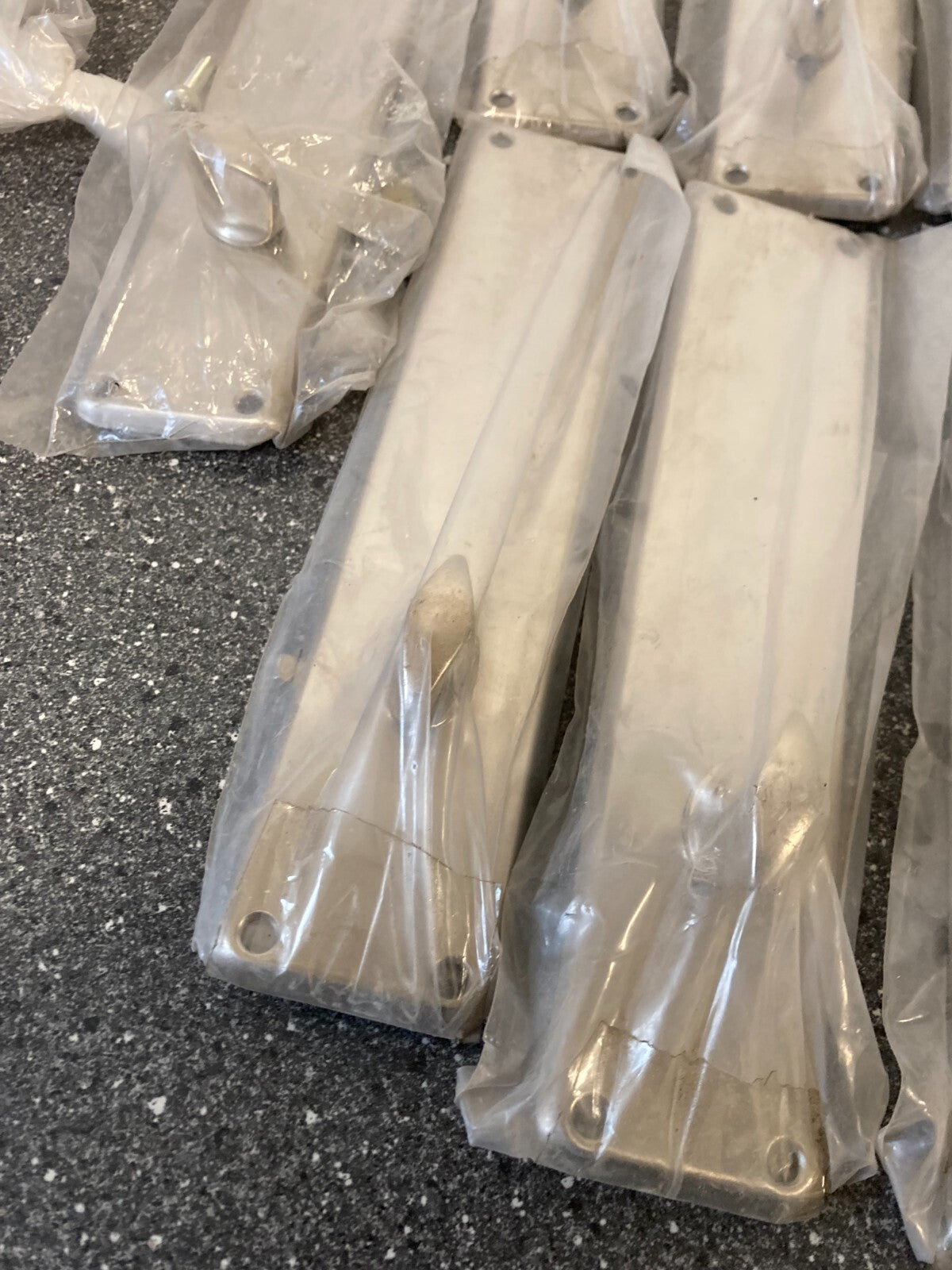 Bundle of 15x Assa Abloy Spacer Long Plates w. Lever Handles 230x50x5mm