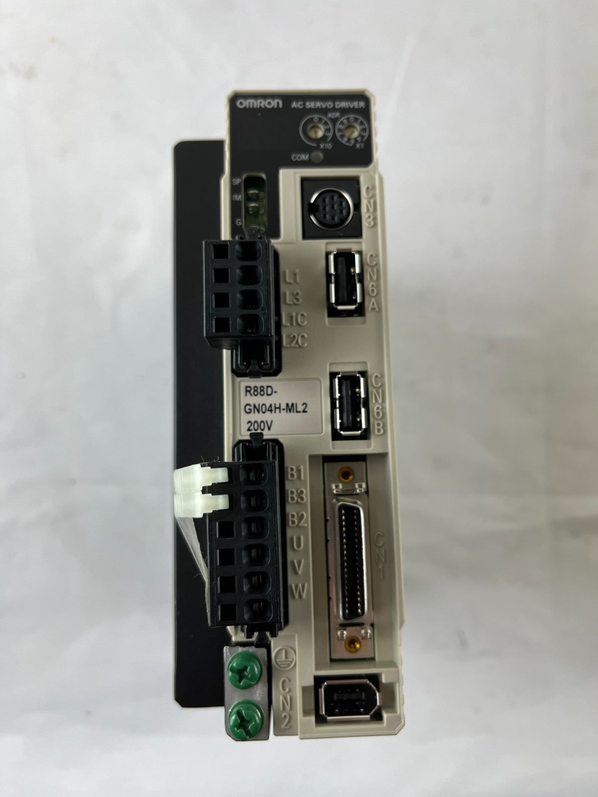 Omron R88D-GN04H-ML2 AC Servo Driver 400W 200-240V 1-Phase G-Series MECHATROLINK