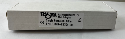Omron R88A-FIK104-RE / Rasmi Single Phase RFI Filter 4.1A 250VAC for 400W G/G5