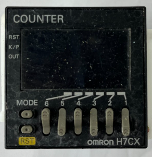 Omron H7CX-AD Counter NEW 6-Digit LCD 12-24VDC DIN 48x48mm Japan Made
