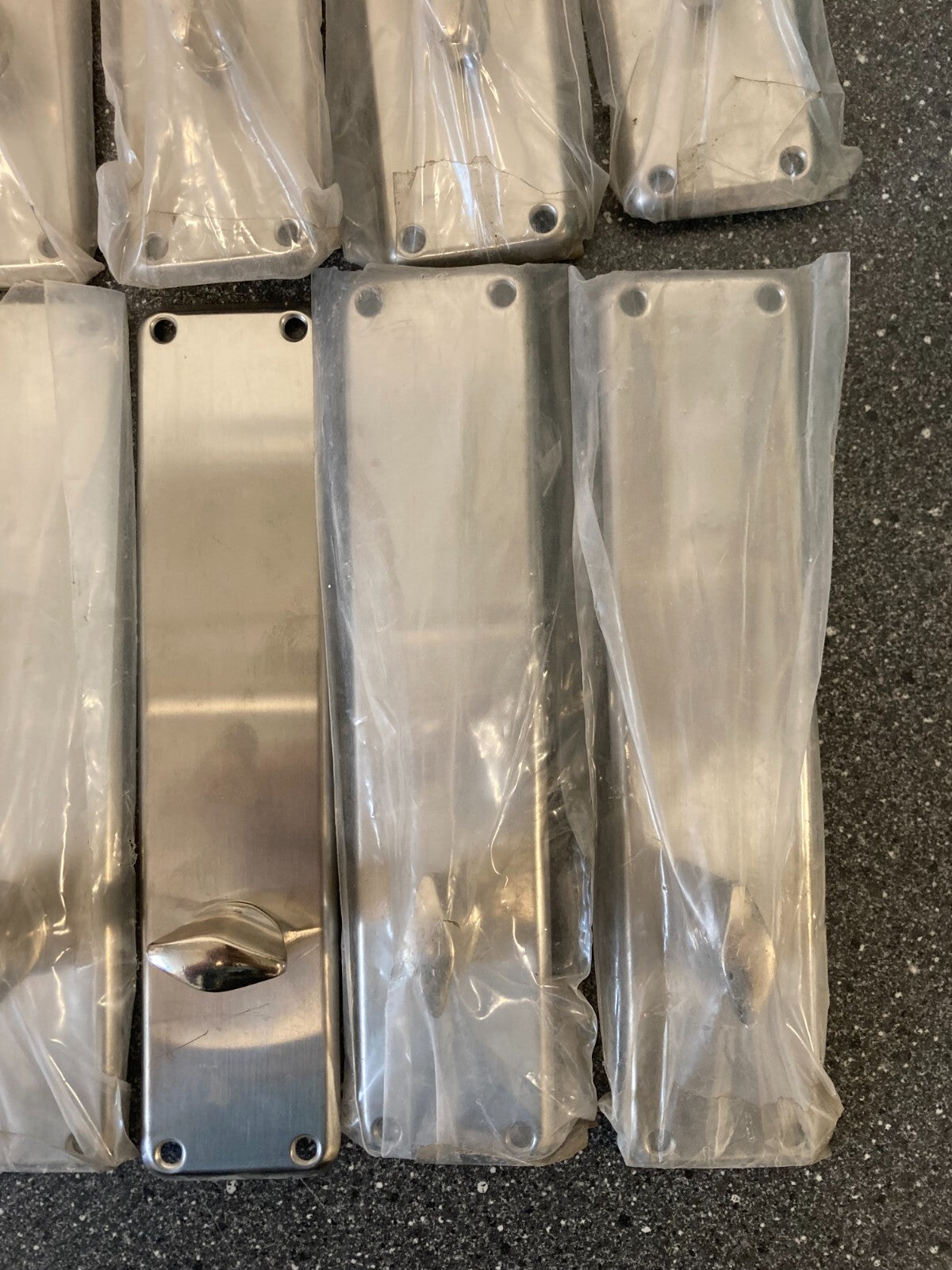 Bundle of 15x Assa Abloy Spacer Long Plates w. Lever Handles 230x50x5mm
