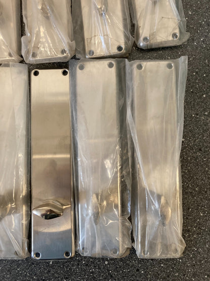 Bundle of 15x Assa Abloy Spacer Long Plates w. Lever Handles 230x50x5mm