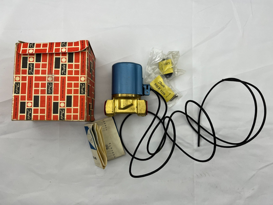 Danfoss EVJ 15 Solenoid Valve 1/2" BSPT 380V 50Hz 32KZ100 New Open Box NOS