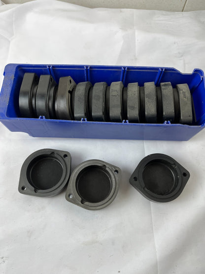 NG Bearing Ø25 mm Flange Covers / Housings Lot of 13 Used Spare Parts