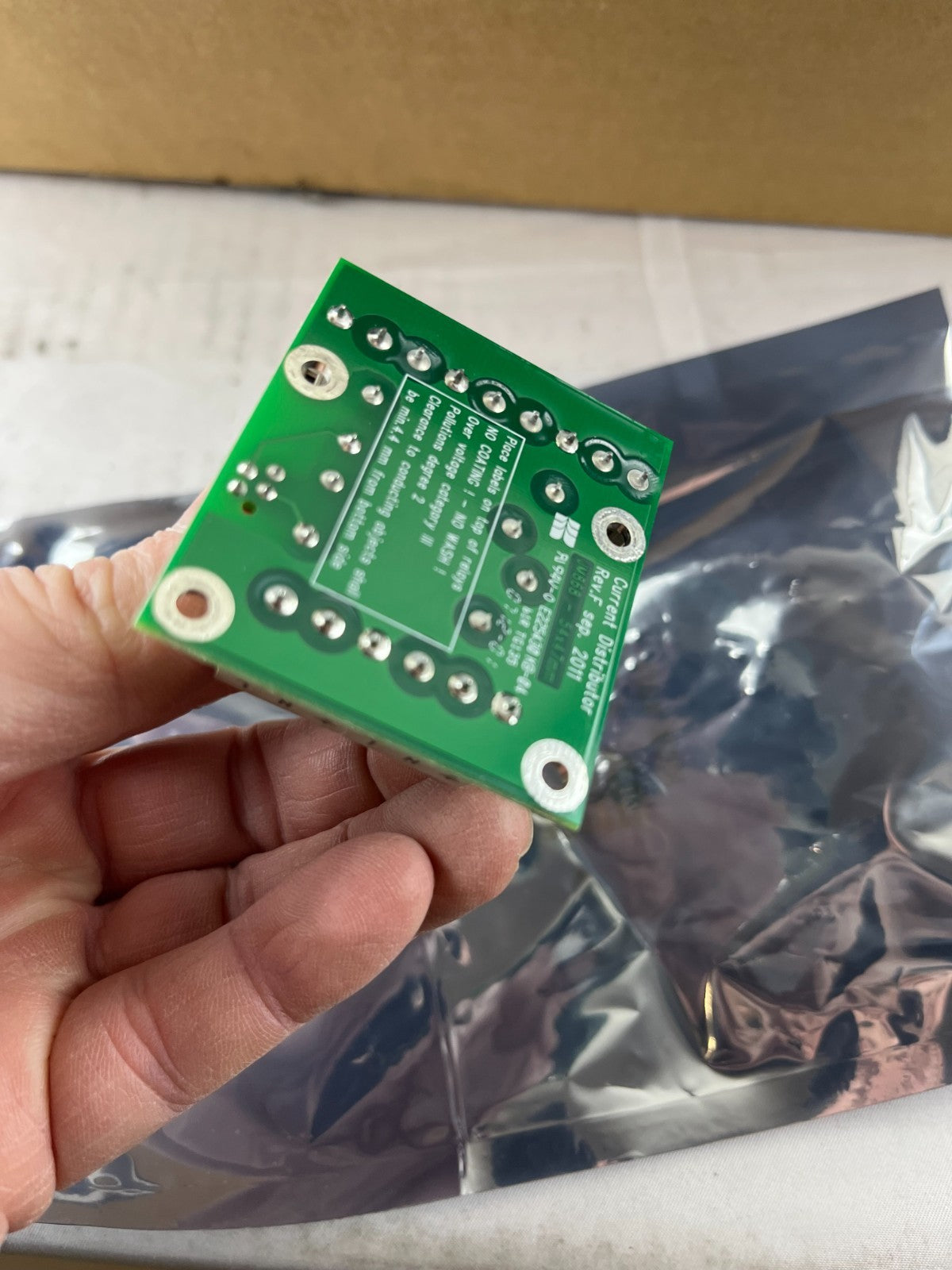 Universal Robots 172080 Current Distributor PCB Spare Part New in Box Made in DK