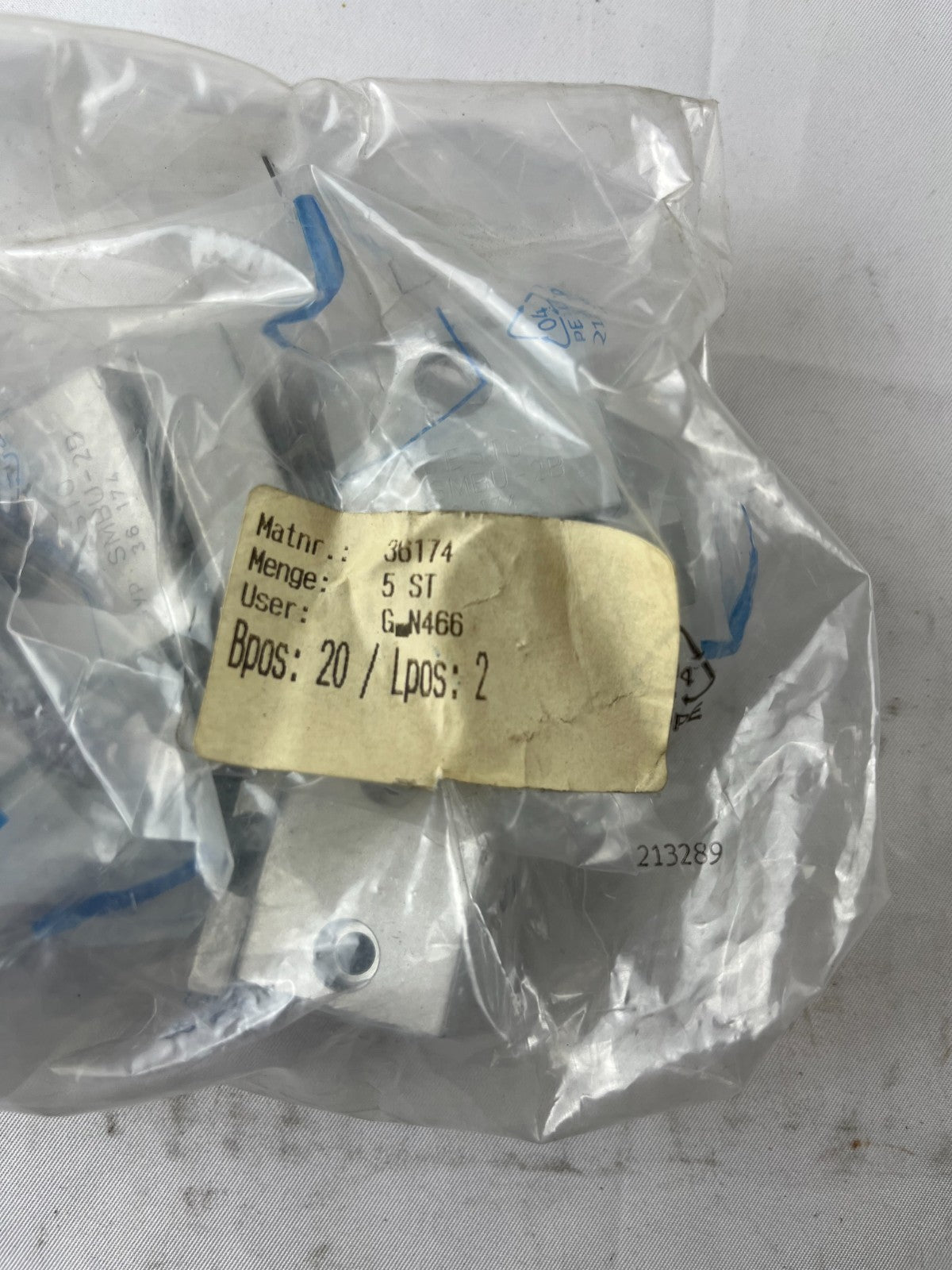 FESTO SMBU-2B 36174 Sensor Mount Bracket Lot 5 New Spare Units