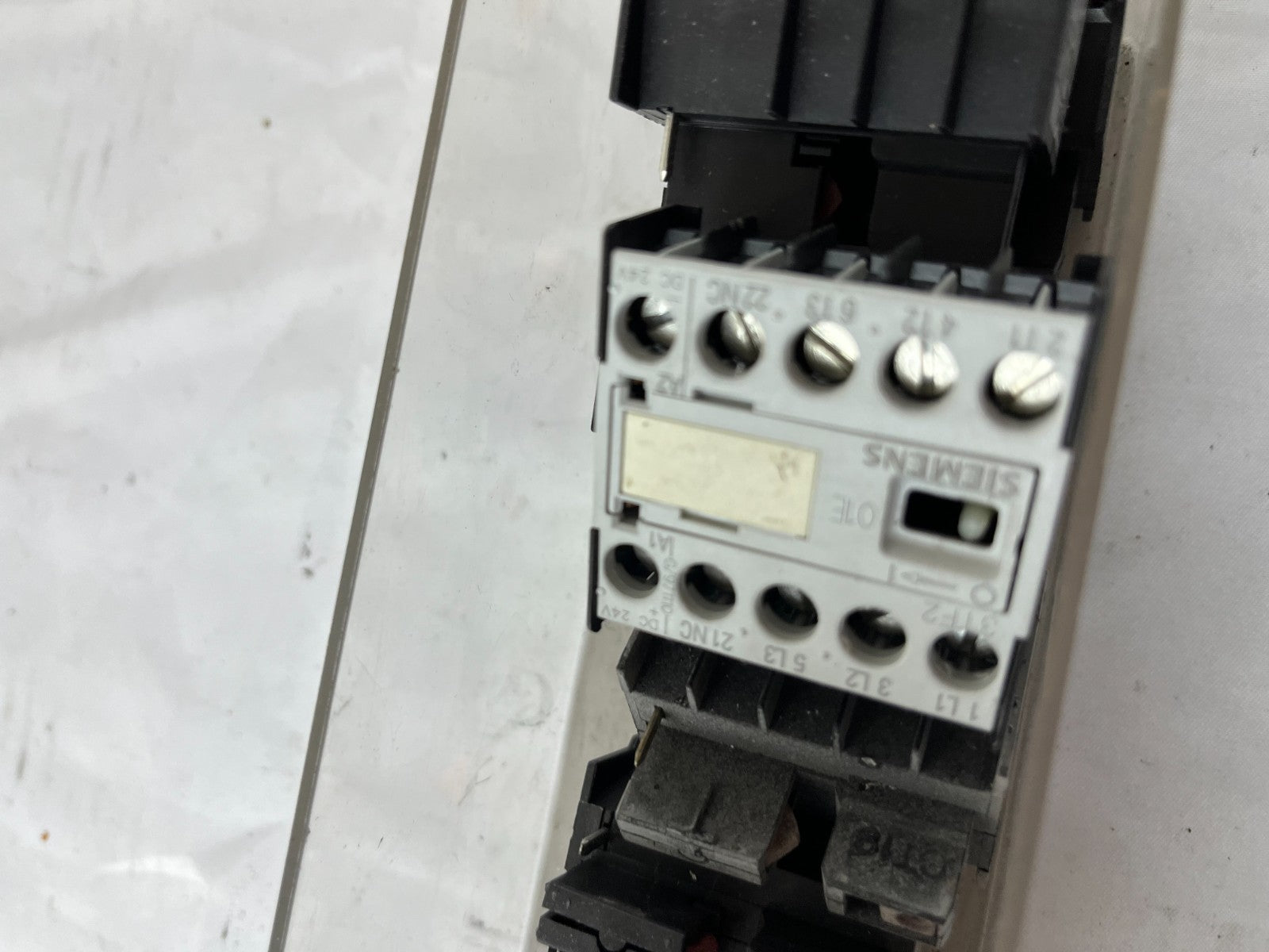 Siemens 3TX44 Contactor Relay Aux Blocks Mixed Lot 230–500V 3NO/2NC Used Spares