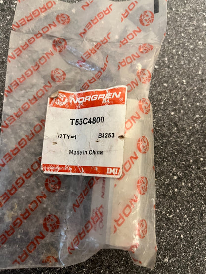 Norgren T55C4800 Pneumatic Valve, 10 Bar Max, G11E, New in Sealed Packaging