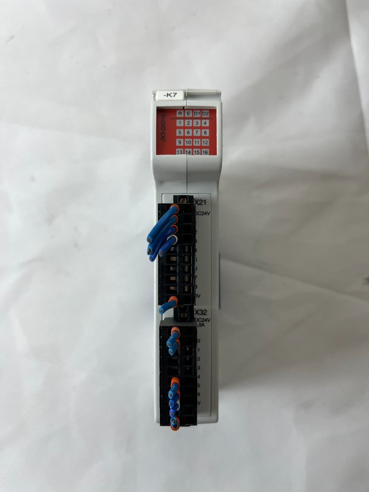 Jetter JX3-DIO16 Digital I/O Module 10000517 8 In 8 Out 24VDC PLC Used Spare