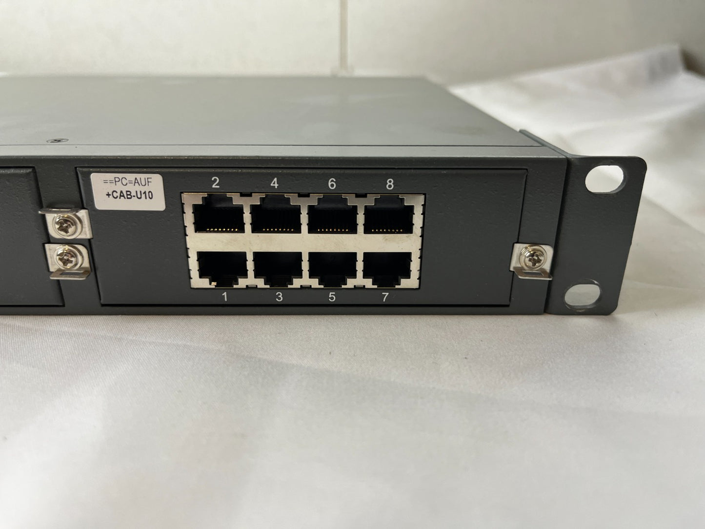 KTI KGS-2422-B-S 24-Port Managed Gigabit Ethernet Switch Rackmount Spare Unit
