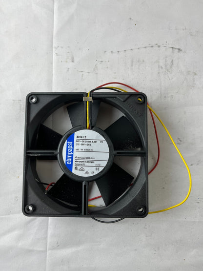 ebm-papst 4314/2 24V DC Axial Fan 119x32mm 100CFM Ball Bearing Sensor New