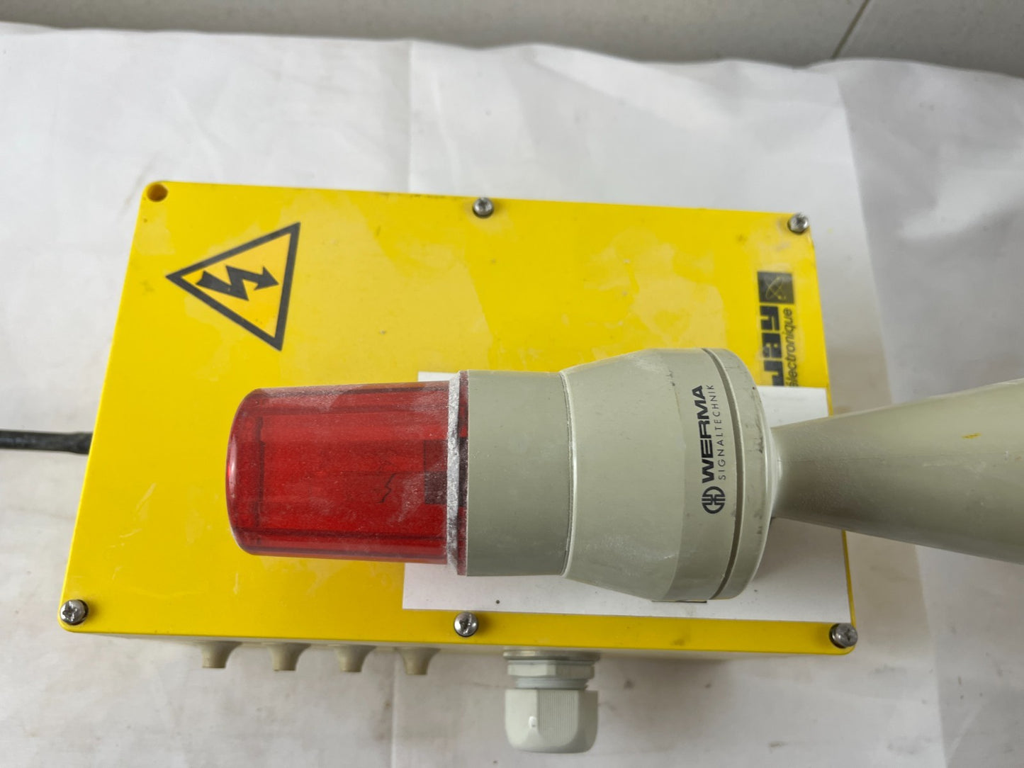 J2M UROCB00-111 Crane Radio Receiver 433MHz IP65 Werma Beacon Untested Spare