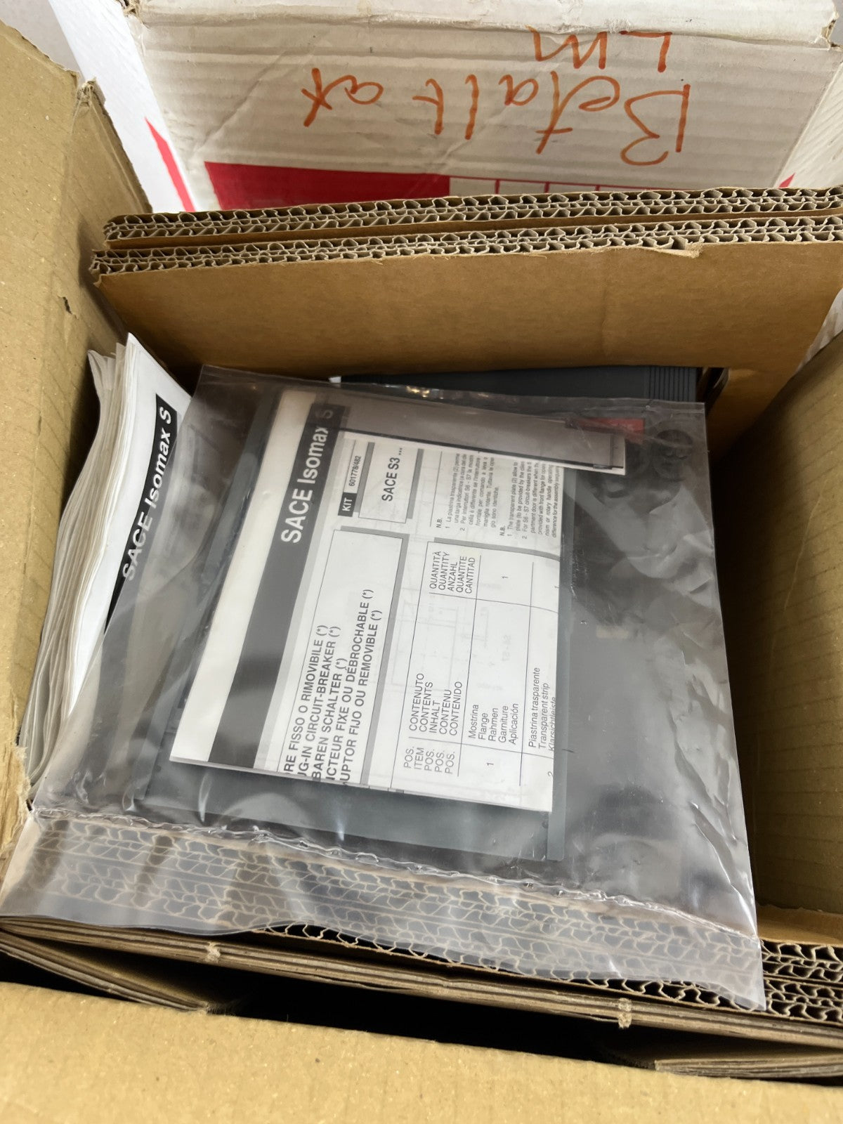 ABB SACE S5 Circuit Breaker PR212/P 630A 3 Pole MCCB New In Box Spare Unit