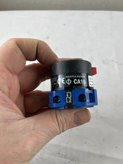 Kraus & Naimer CA10A201/GBA001*FT Rotary Cam Switch 20 A On‑Off New