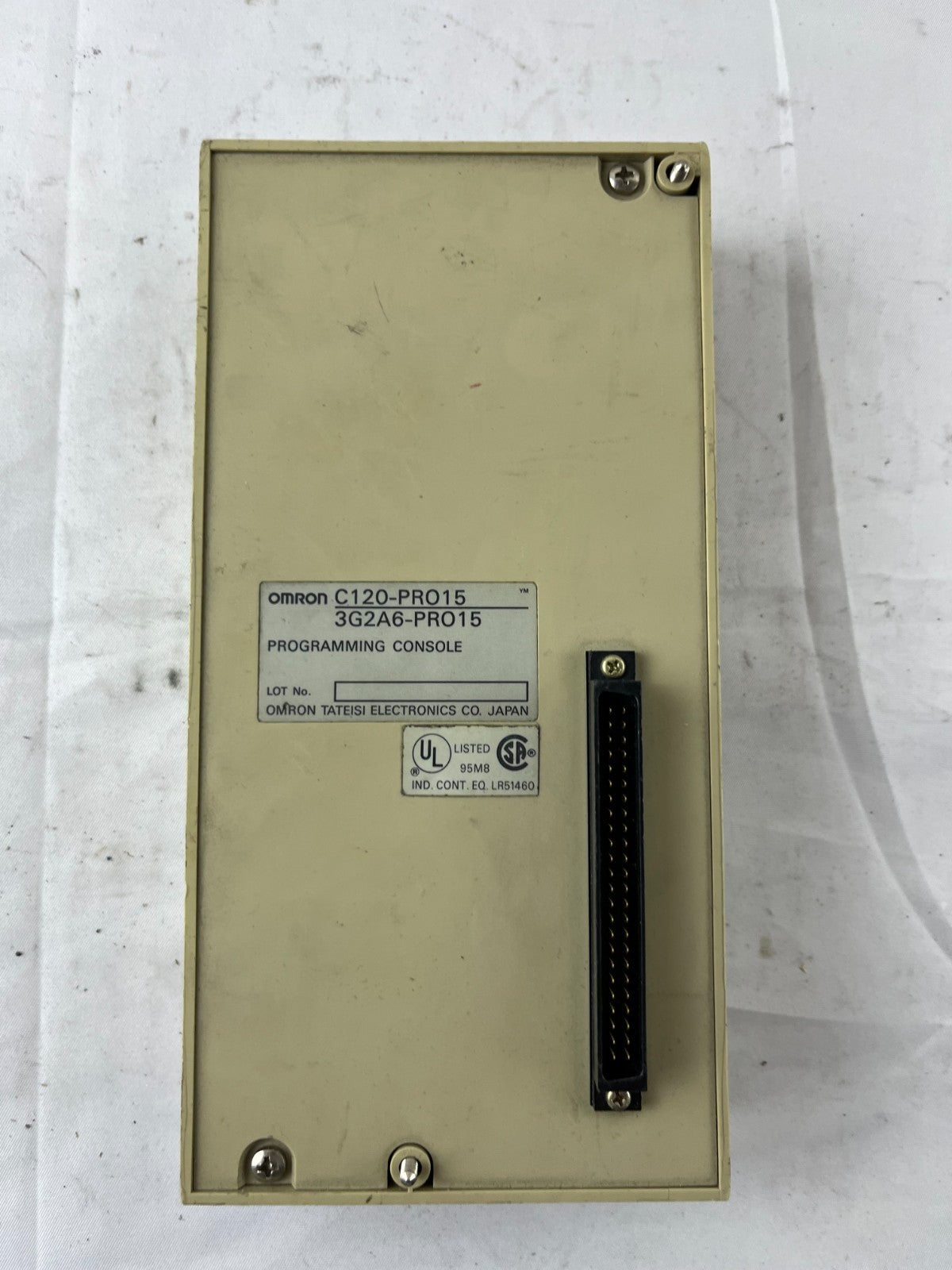 Omron C120‑PRO15 / 3G2A6‑PRO15 Programming Console Used Spare Part