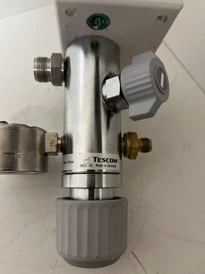 TESCOM D55022BAR-05B-G3S Pressure Regulator 0–10bar Gauge He Panel New