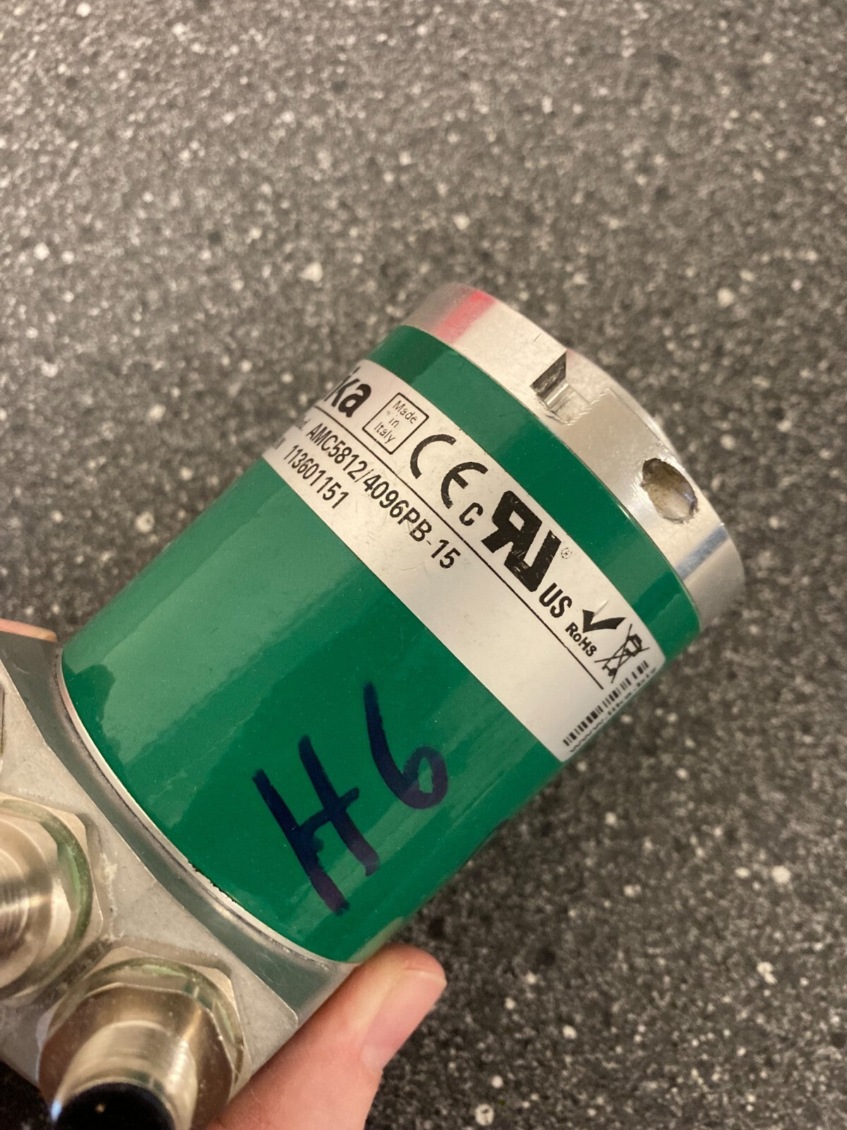 Lika AMC5812/4096PB-15 Rotary Encoder with Profibus Interface - Good Condition