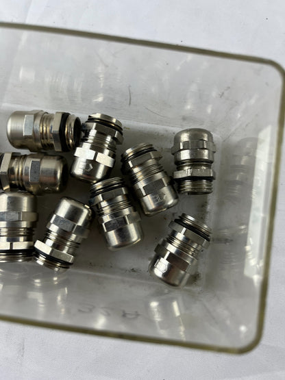 LAPP SKINTOP Stainless Steel Cable Glands M20 IP68 Lot Bundle 11x Used