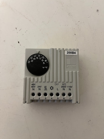 Rittal SK 3110 Enclosure Thermostat 24–250V 10(4)A Temperature Controller Used