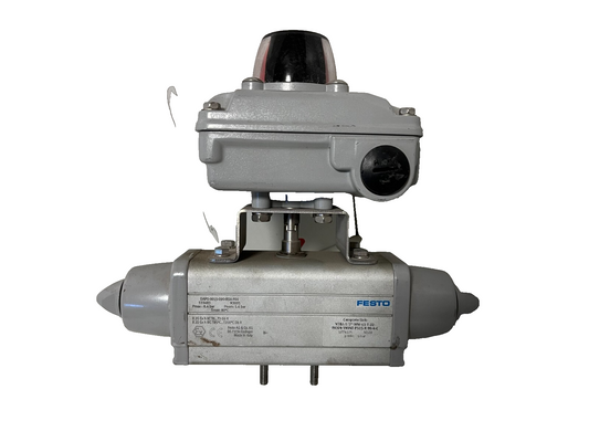 Festo VZBA-1/2"VW-63-T-22-F0304-V4V4T-PS15-R-90-4-C + SRBC-CA3-YR90-MWA-1W