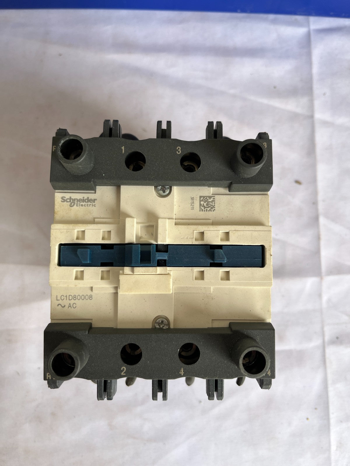 Schneider Electric LC1D80008 Contactor 4 Pole AC 125A Used Working Spare Unit