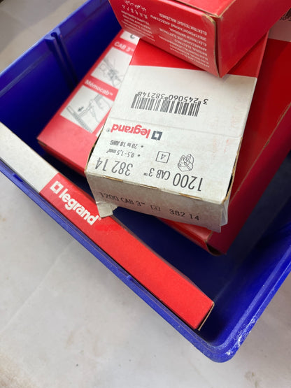 Legrand CAB 3 Cable Markers Number Sleeves Mixed Incomplete Lot New Bundle