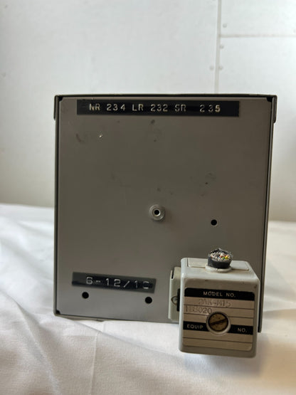 Foxboro SPEC 200 Recorder 220S-3F5 Industrial Chart Recorder Flow Recorder Used