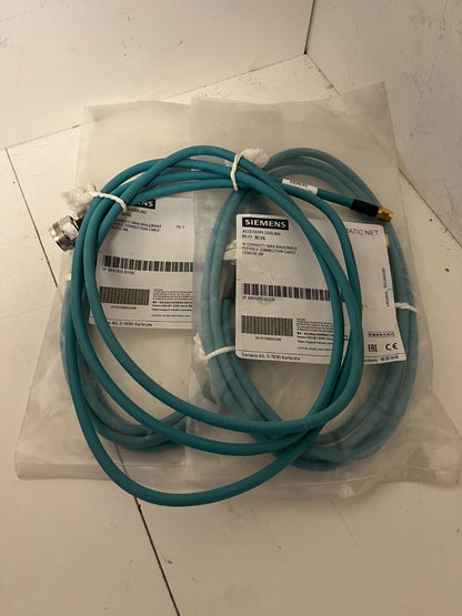 3x Siemens SIMATIC NET 6XV1875-5LH20 N-Connect/SMA Cable 2m New Open Box Germany