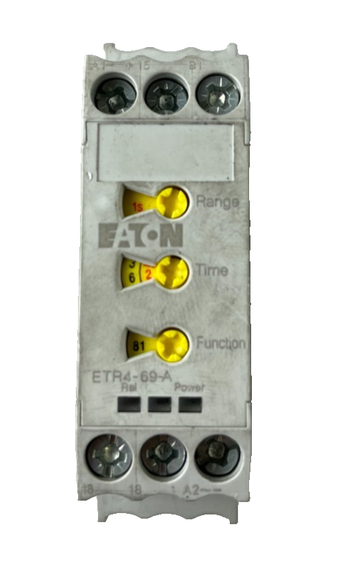 Eaton ETR4-69-A XTTR6A100H69B Multifunction Timer Relay 24–240V AC/DC Spare
