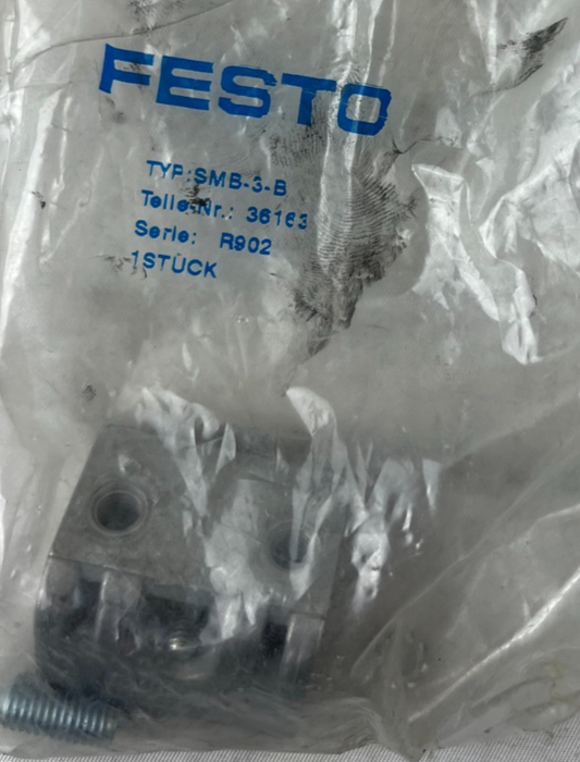 Festo SMB-3-B 36163 Mounting Kit for Proximity Sensors Size 3 New Unused Spare
