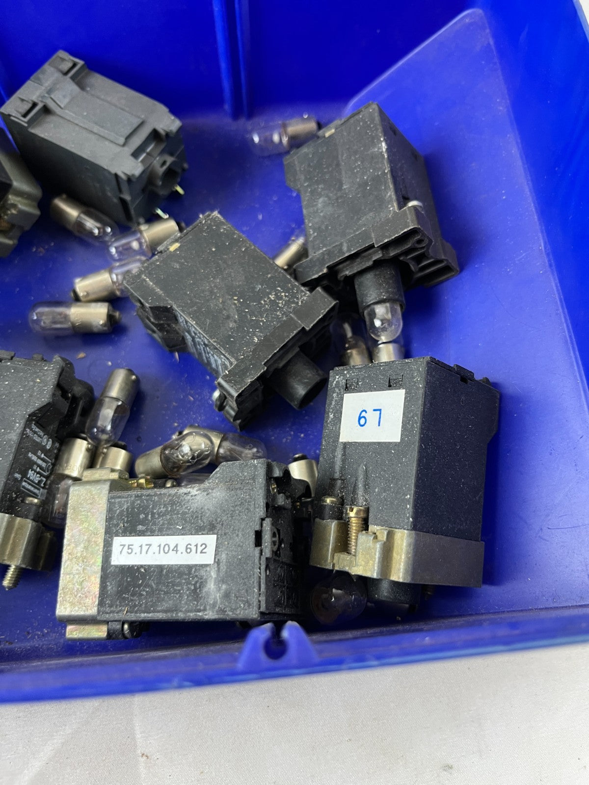 Telemecanique Harmony XB2 Pilot Light Pushbutton Parts Lot Mixed 20+ Pcs