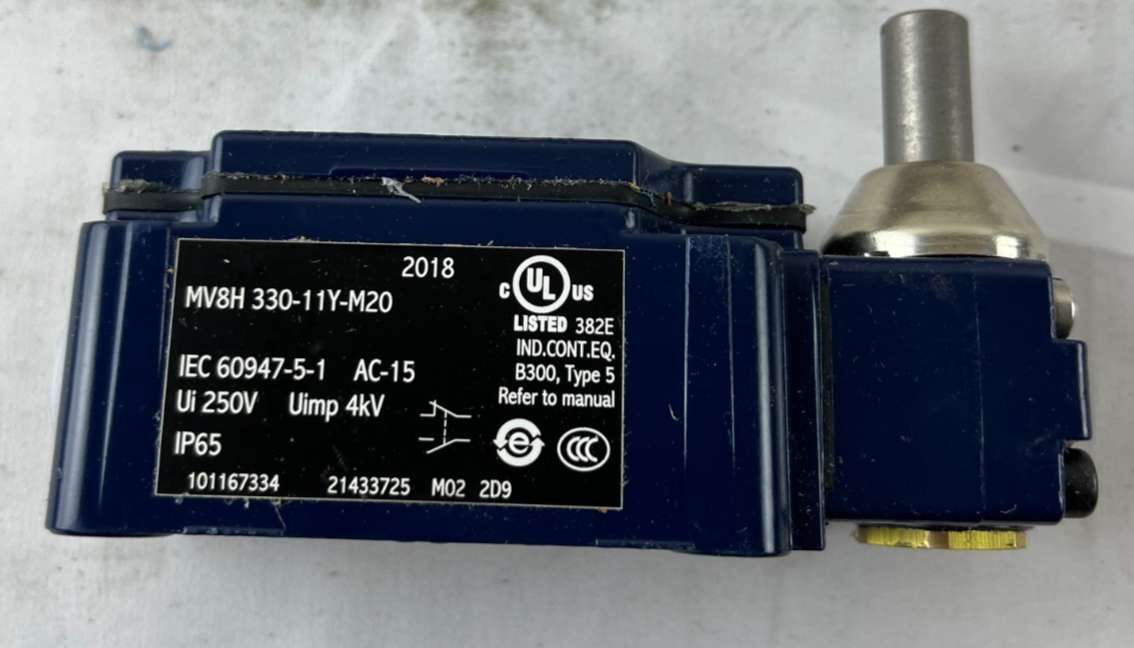 Schmersal MV8H 330-11Y-M20 Heavy Duty Limit Switch IP65 Made Germany NEW 2018