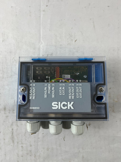 SICK CDB650-204 Connection Module 10–30VDC Sensor Interface Box Used Spare Unit