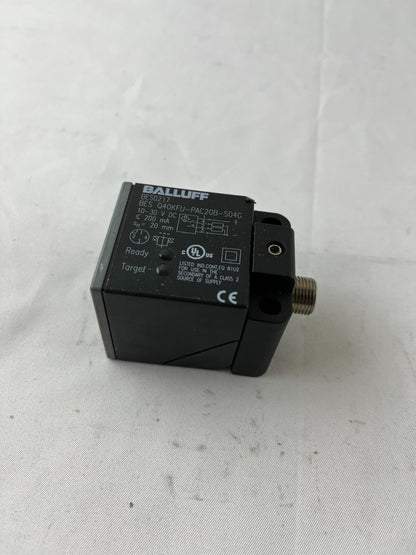 Balluff BES0217 BES Q40KFU-PAC20B-S04C Sensor 10-30VDC 20mm Used Spare Part