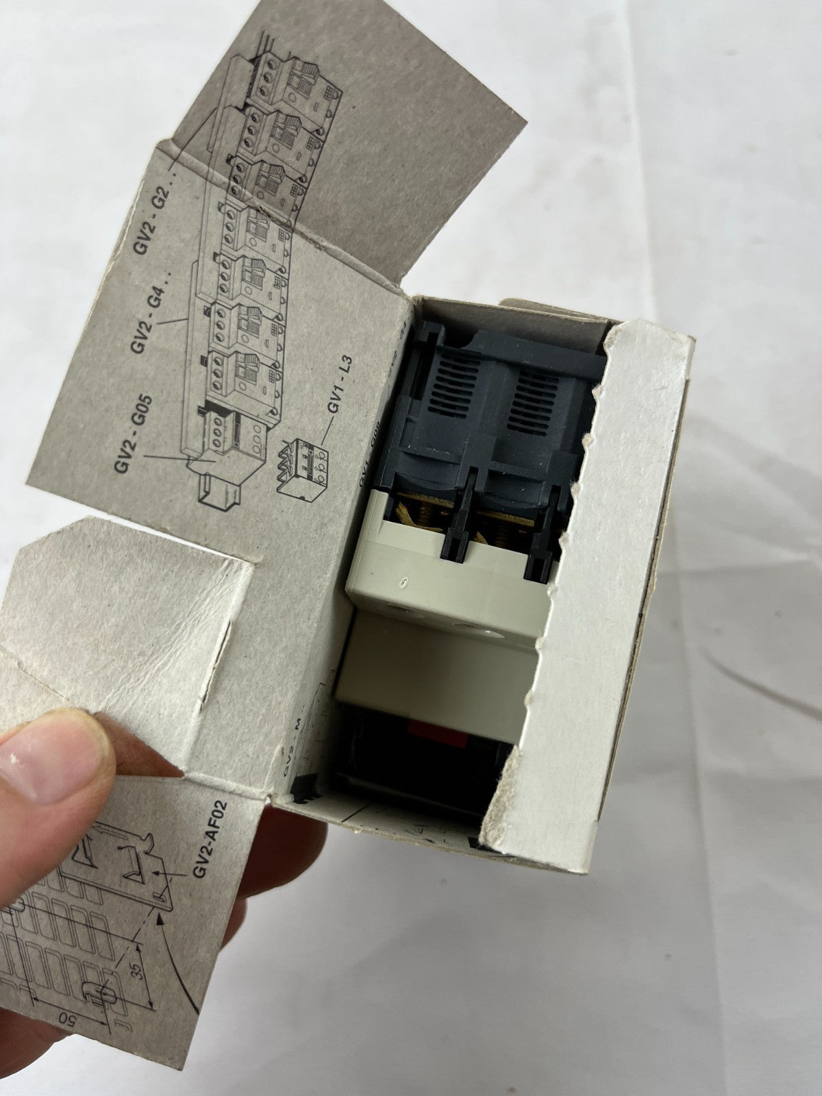 Telemecanique GV2M07 Motor Circuit Breaker Manual Motor Starter 1.6-2.5A New NOS