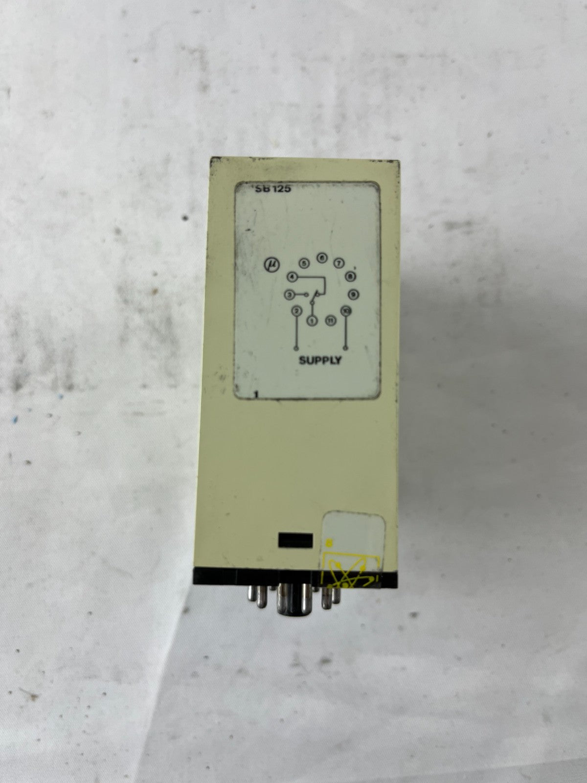 Electromatic SB 125 220 S‑System Time Delay Relay 0.8–18s 220VAC Plug‑In Used