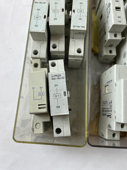 Mixed Industrial Relay Module Lot Moeller Schneider Eaton U-PKZ0 Used Spare Unit